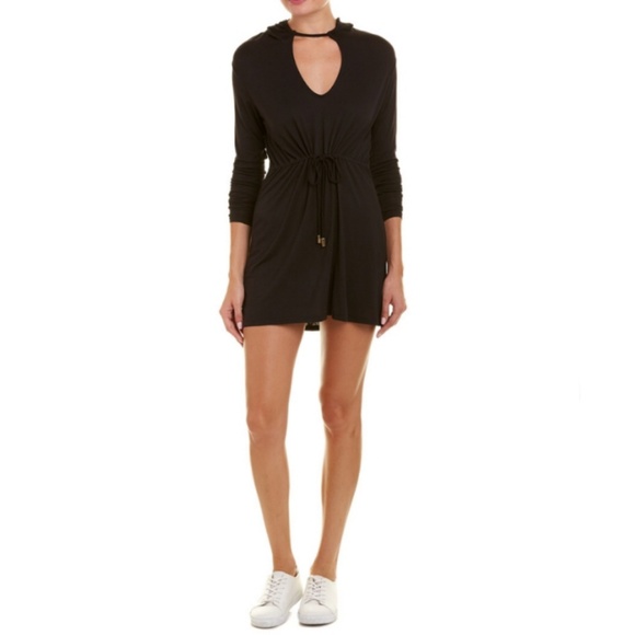 🆕️ NWT Trina Turk Top It Off Hooded Tunic - Picture 3 of 4